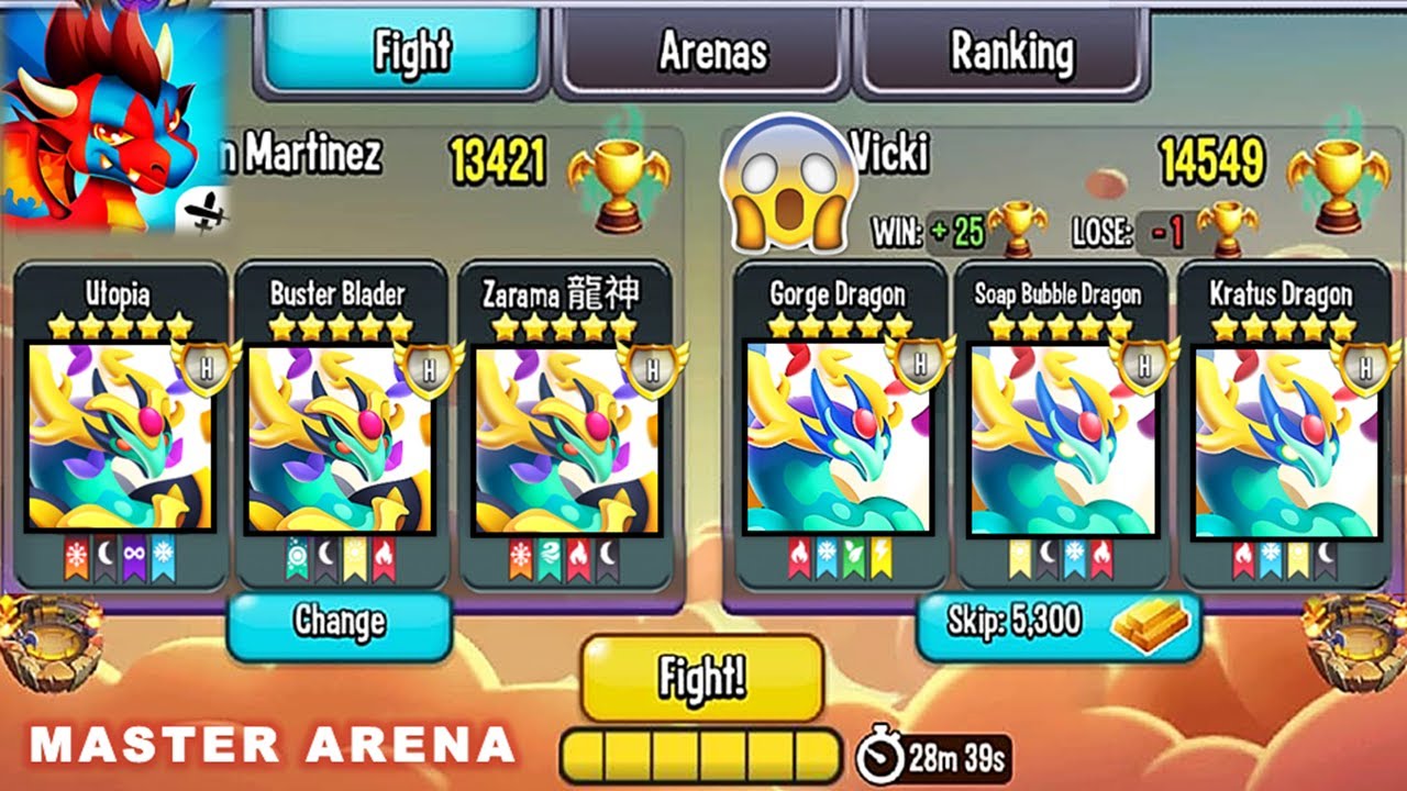 NEW! High Drowsy Dragon, MASTER ARENA 3 | DRAGON CITY Gameplay 2022 😍