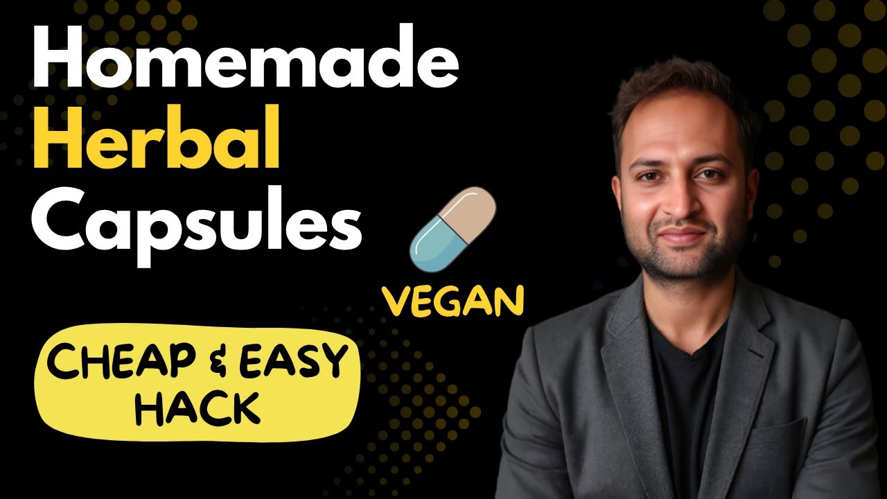 How to Make Herbal Capsules at Home &ndash; Cheap, Easy, & No Machine Needed! DIY