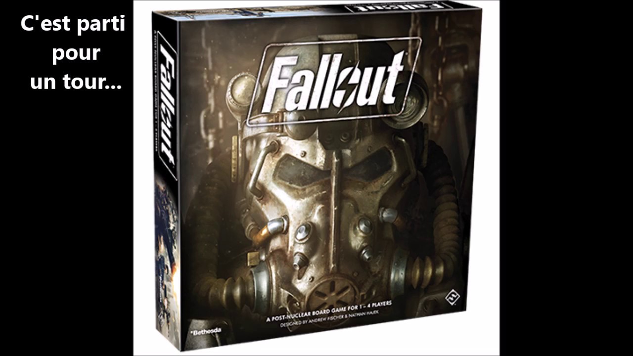 FALLOUT JEU DE PLATEAU REGLES c'est parti pour un tour