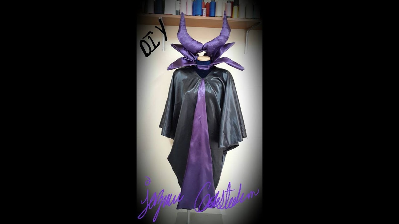 Malefica DIY Traje Para Halloween
