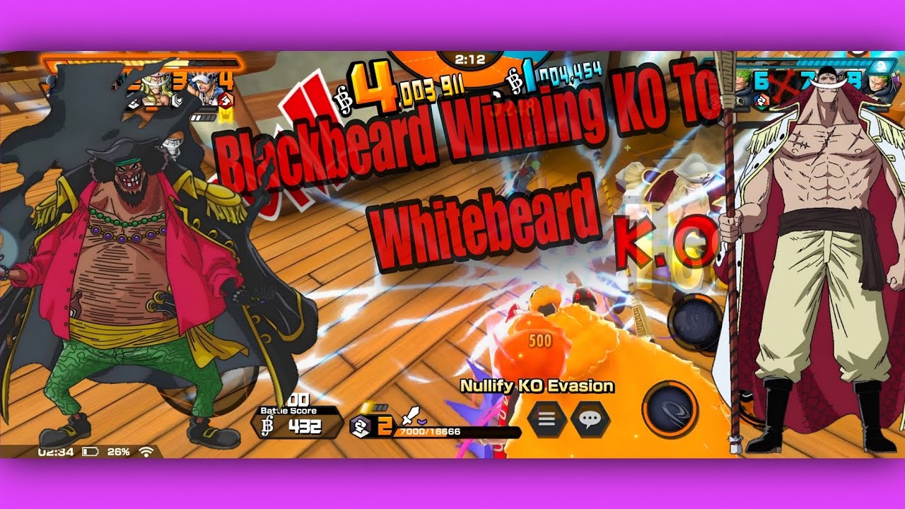 Blackbeard Delivery Winning KO To Whitebeard 💀 #onepiecebountyrush #opbr #onepiece #animeviral 