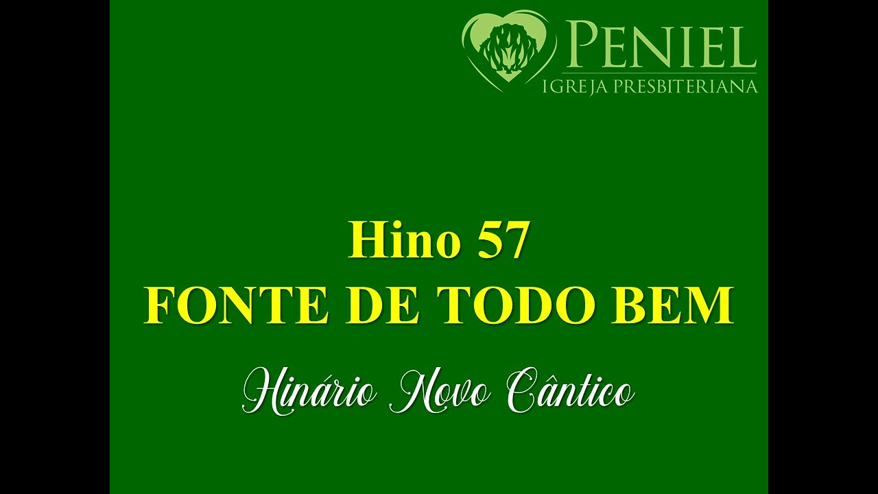 Hinário Novo Cântico, Hino 57   