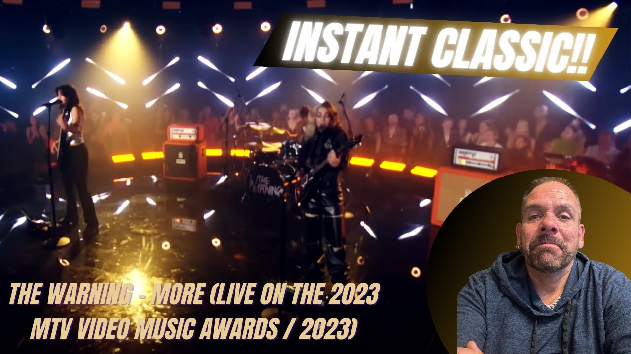 FIRST TIME REACTION | The Warning - MORE (Live- 2023 MTV Video Music Awards)