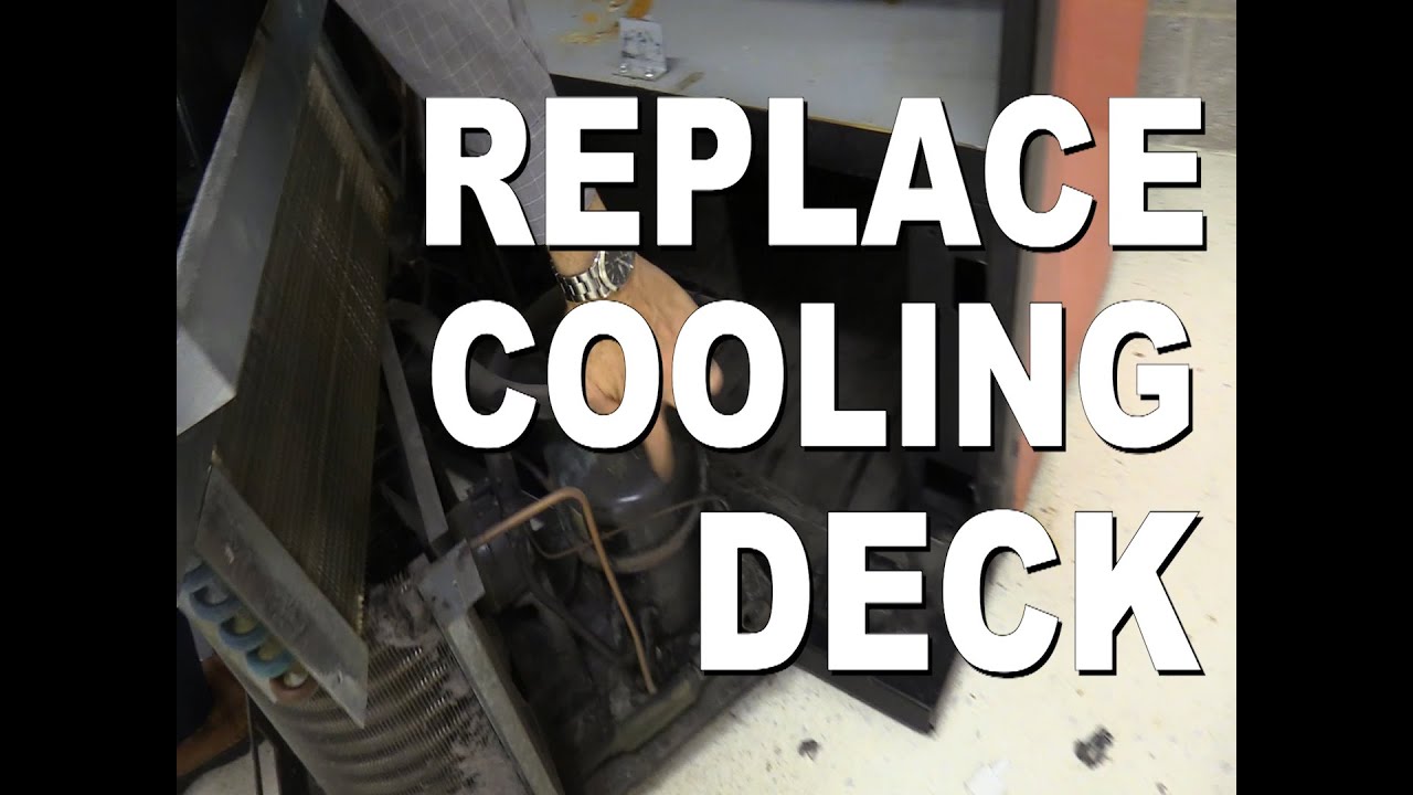 Replacing a Bad Cooling Deck in a Soda Machine