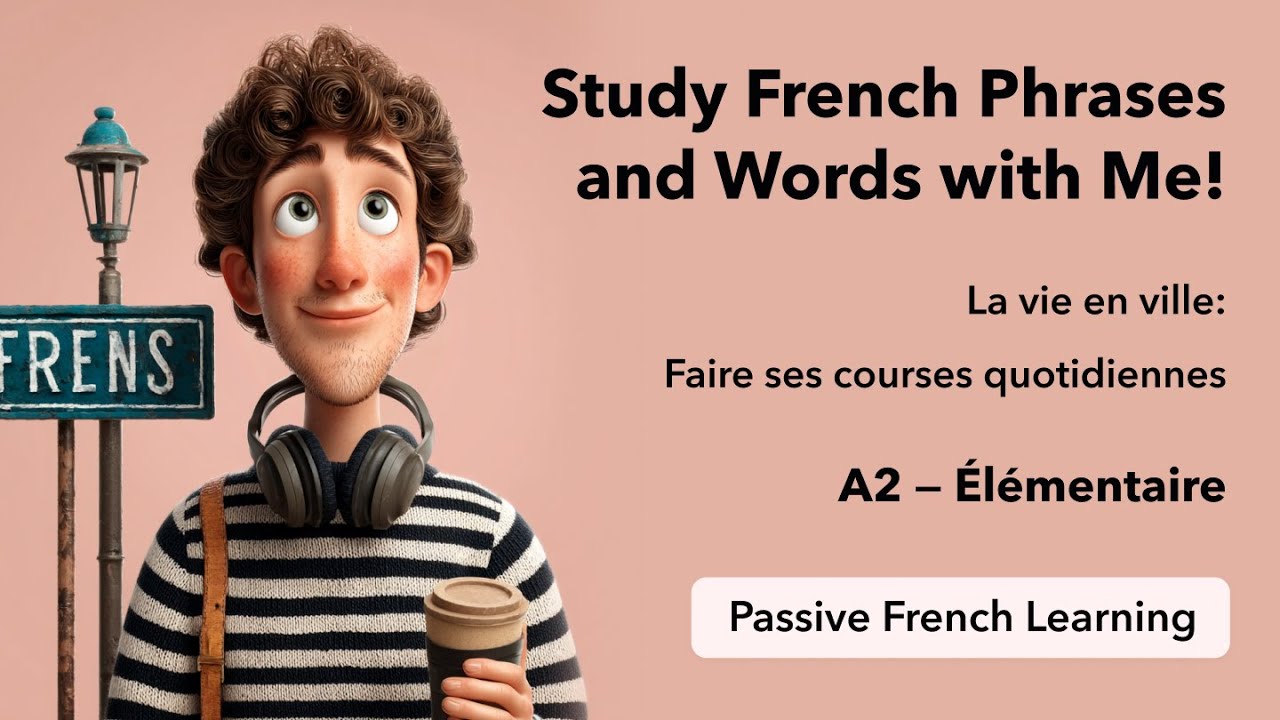 A2 - Passive French Learning - Life in the city: Shopping for everyday goods