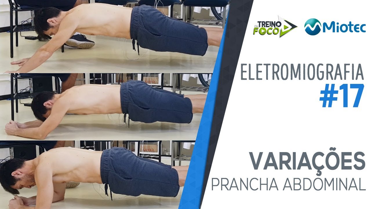Variações na Prancha Abdominal - Qual ativa mais o Reto Abdominal? - Eletromiografia #17