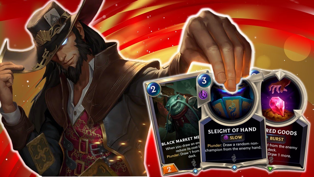 Twisted Fate STEAL Deck! Most Toxic Legends Of Runeterra Deck! | Bilgewater Deck in Rising Tides