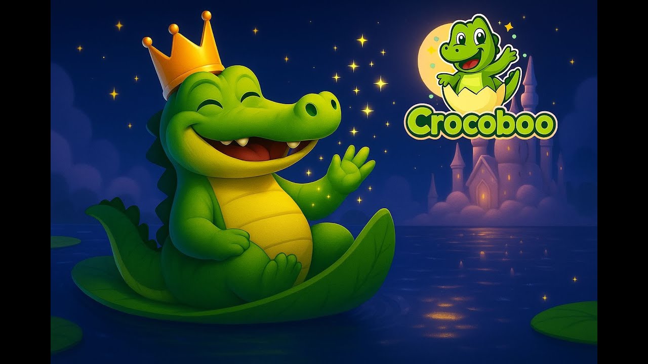 🌙 Dream World 🐊 | Baby Croco’s Magical Bedtime Poem for Kids