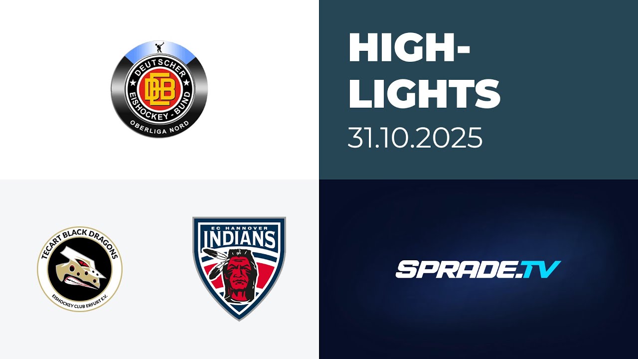31.10.2025 - Highlights - TecArt BlackDragons vs. Hannover Indians