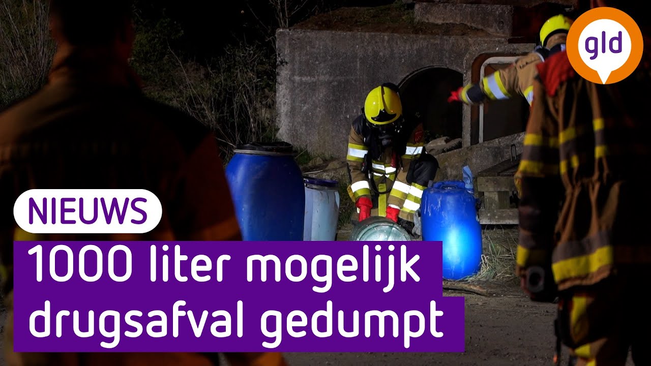 Duizend liter mogelijk drugsafval gedumpt in Nederasselt
