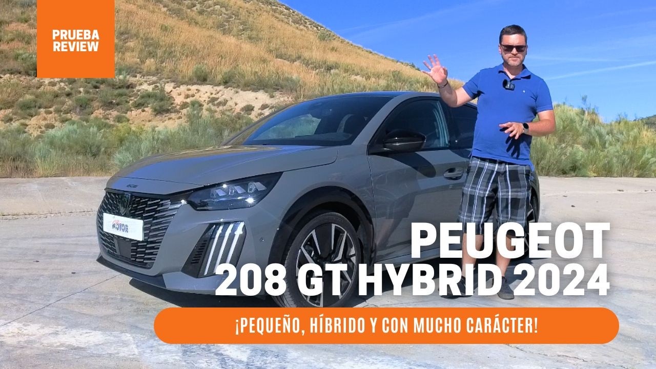 📣 Al volante del Peugeot 208 GT Hybrid 2024 🔥 / SuperMotor.Online