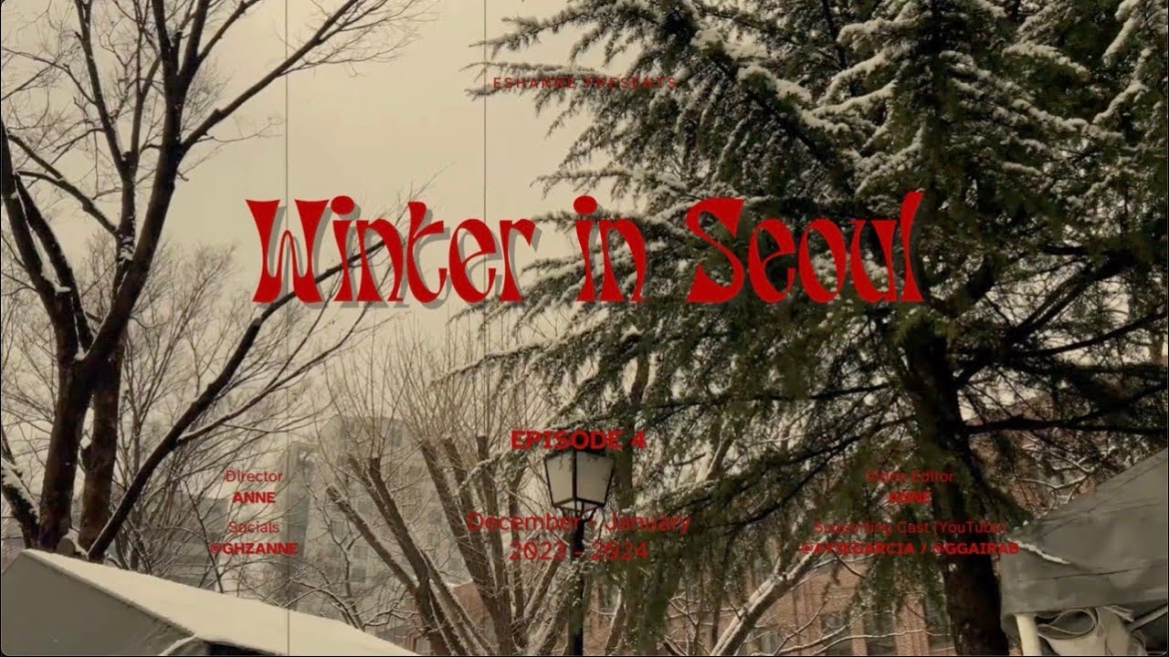 snowy christmas, DDP & food shopping | winter in seoul ep. 4