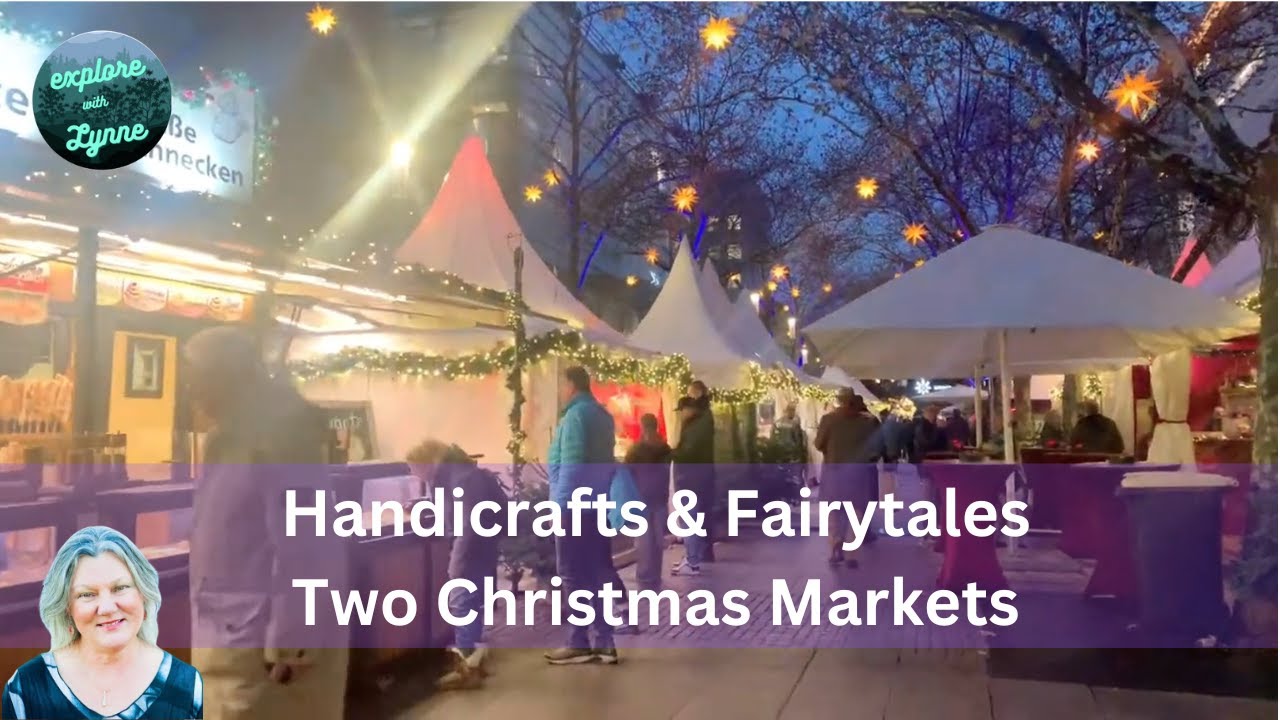 Visiting Two Lovely Christmas Markets in Mannheim, Germany - Fairytale Forest & Handcrafts