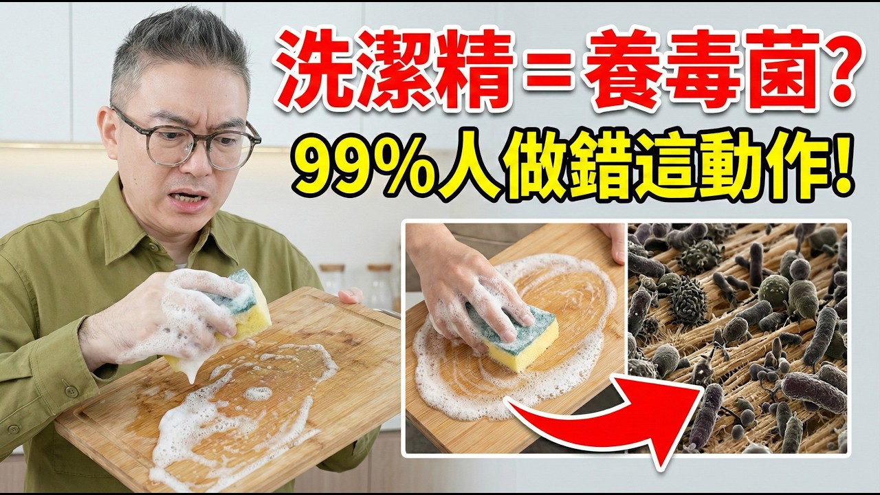 砧板發黑發霉！切菜等於切膠水？揭開市面5款砧板黑幕！有一款致癌風險極高！好多師奶貪平買！老行尊教你2招：用10年都無霉菌！