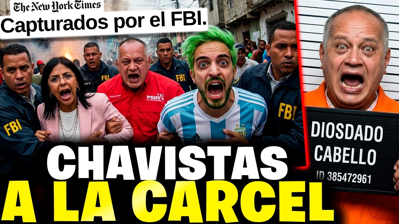 El FBI CAPTURA a CHAVISTAS y cómplices de Maduro 😱 Dentro de Venezuela! 🚨PÁNICO TOTAL en el Chavismo