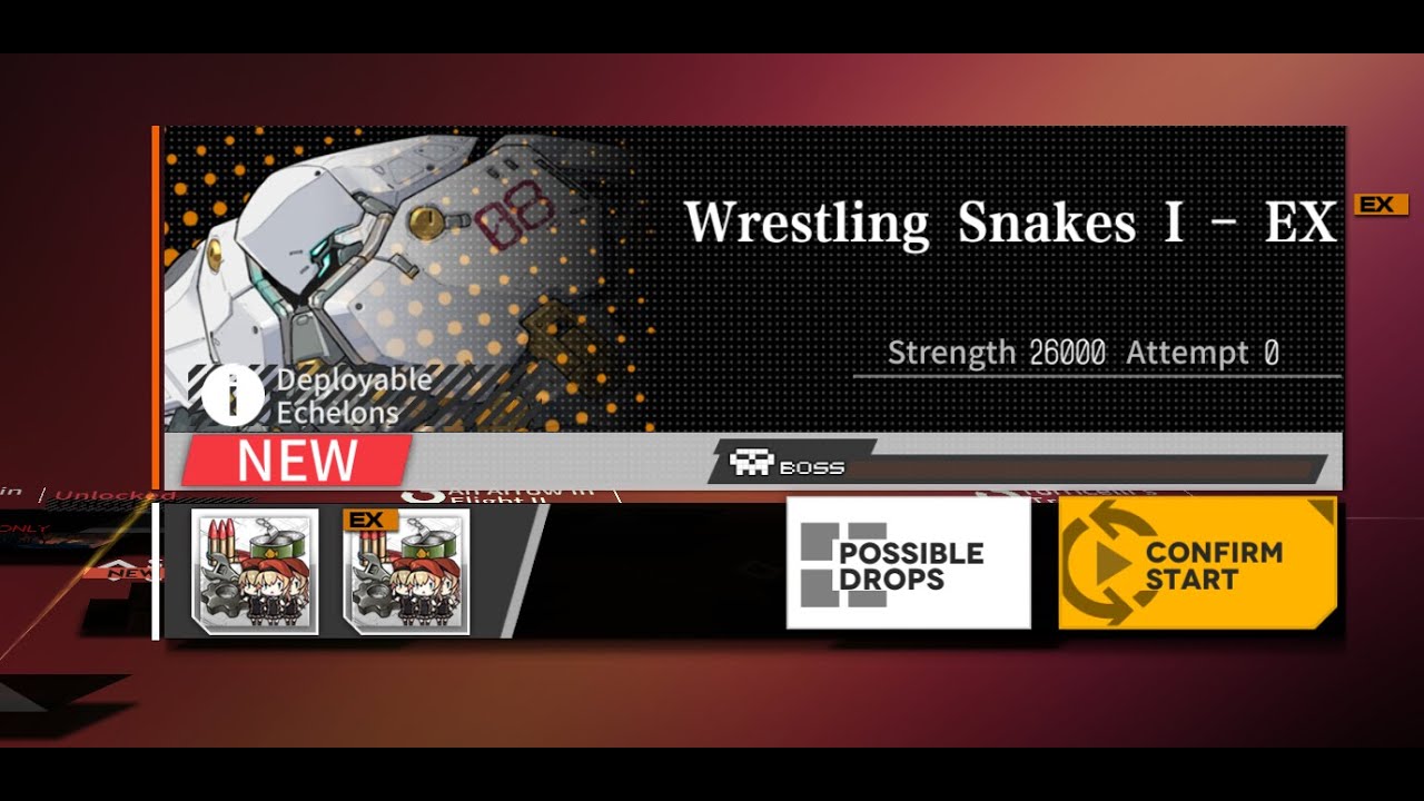 GFL | Mirror Stage - Wrestling Snakes I EX (C1-1ex)