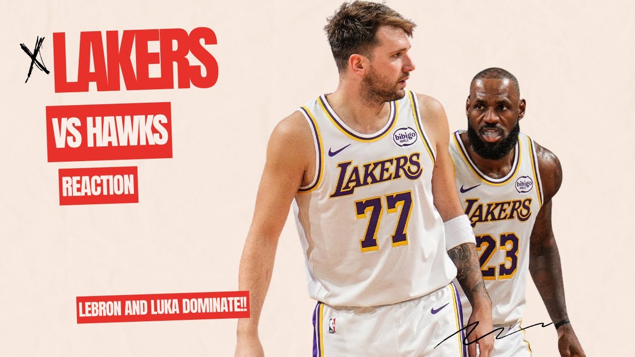 Lakers vs Hawks | Lakers Snap 3 Game Losing Streak | Complete Team Effort To Secure a Win | #nba 