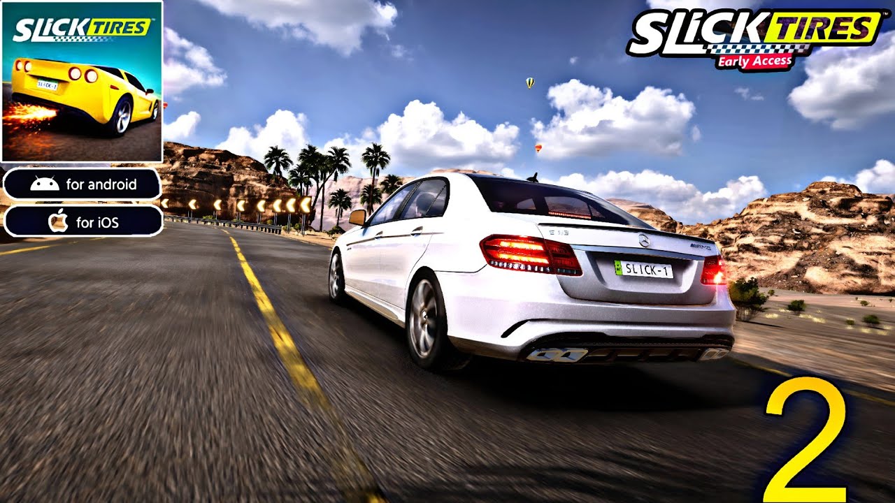 Slick Tires Racing Gameplay Walkthrough  (Part 2) | iOS / Android
