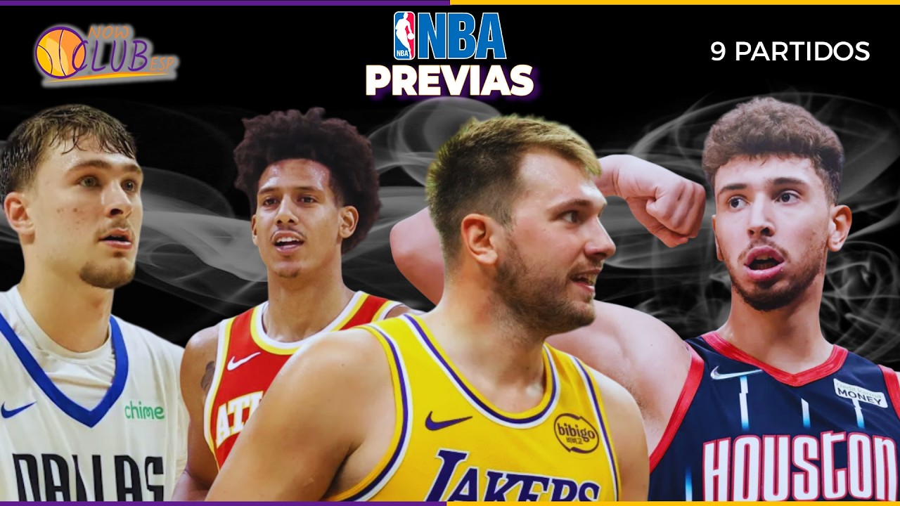 PREVIAS partidos NBA | 18.03.2026 | #136 SENGUN se apunta a la REVANCHA de HOUSTON; IMPARABLES HAWKS