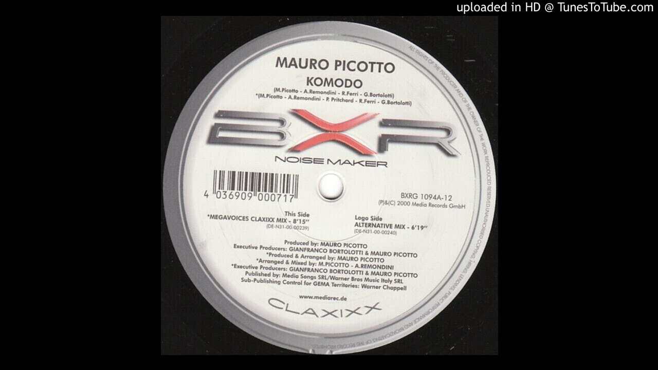 Mauro Picotto - Komodo (Alternative Mix)