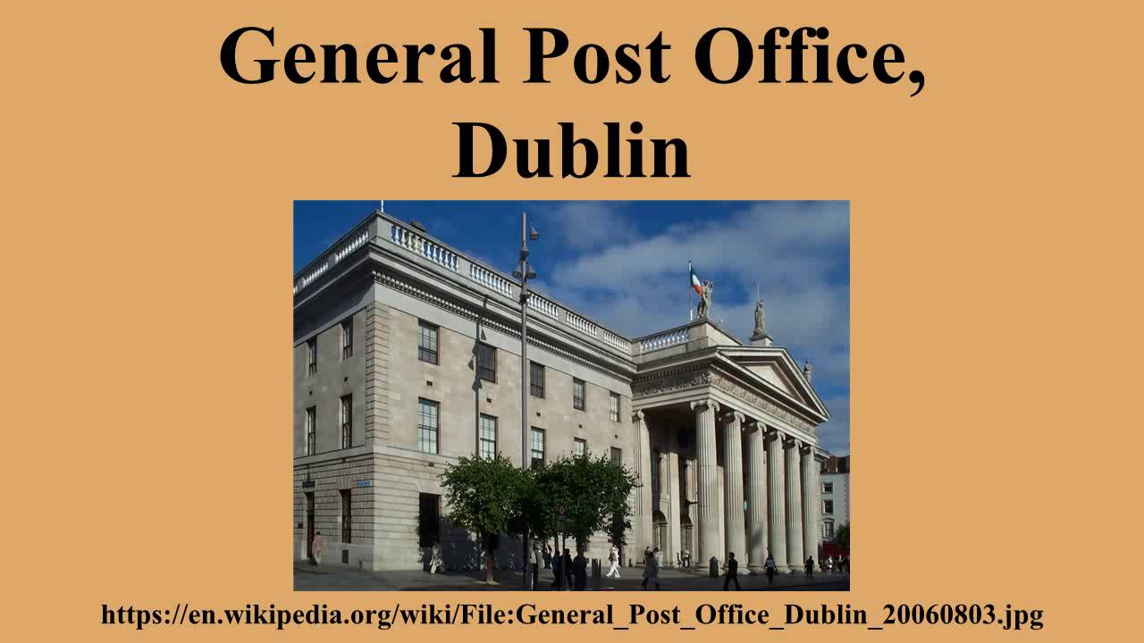 General Post Office, Dublin