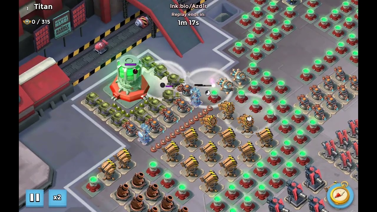 Boom Beach | Duplexity 2160 | Titan SOLO With Only 1 Shock?! | Bullit