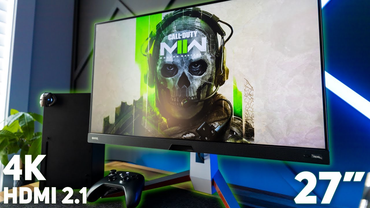 Best 4K HDMI 2.1 Gaming Monitor | BenQ Mobiuz EX2710U | Xbox Series X / PS5