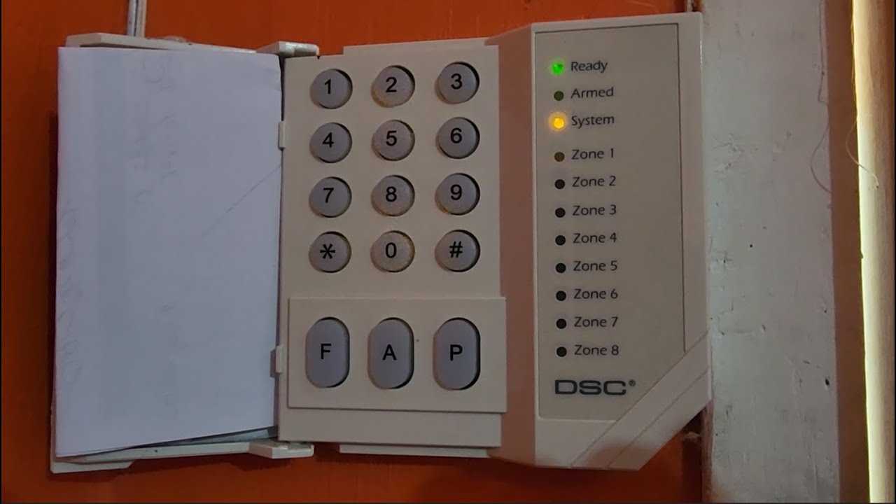 DSC Security System Beeping
