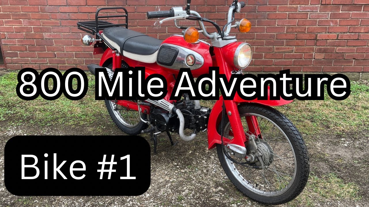 Preparing a Honda S65 / Lifan 125 for a long trip.