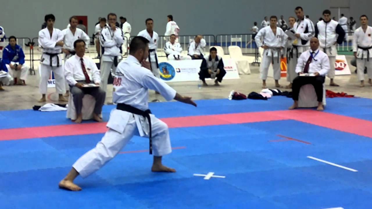 Kazuaki Kurihara JPN Kanku Dai Semifinal Individual Kata Male.mp4