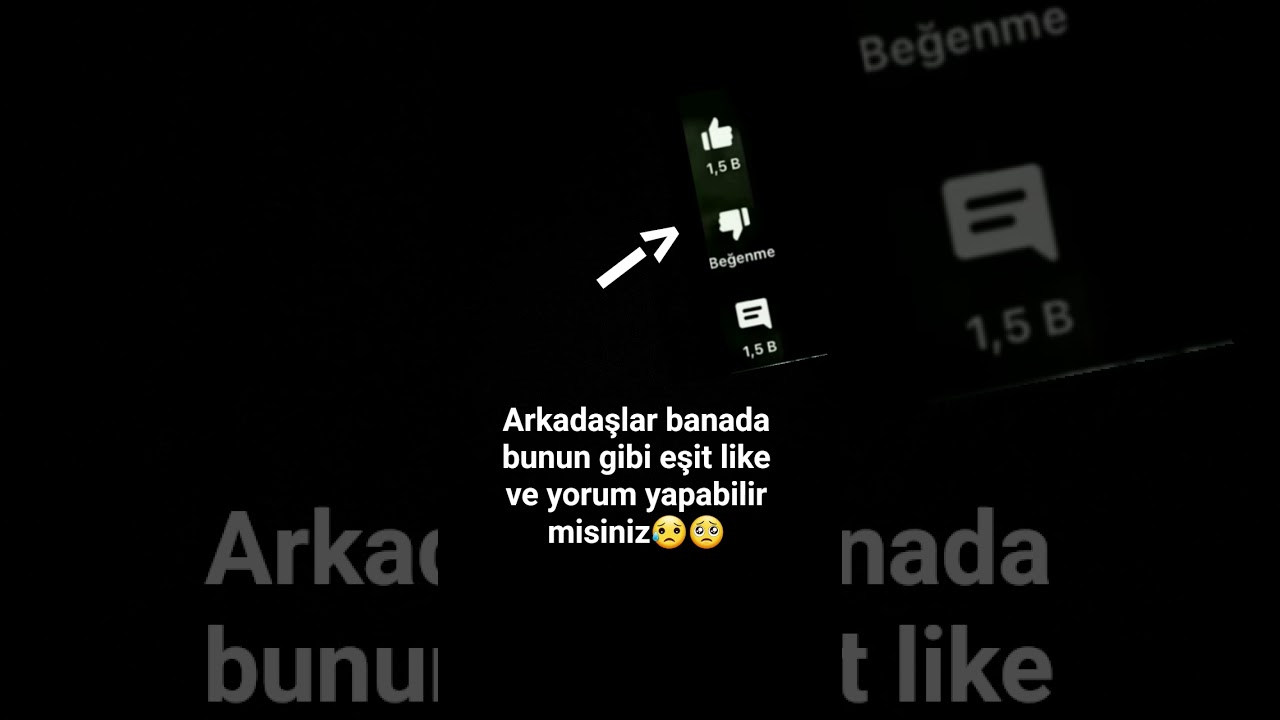 Eşit beğeni ve Yorum yapar mısınız?😥 @Meoe54