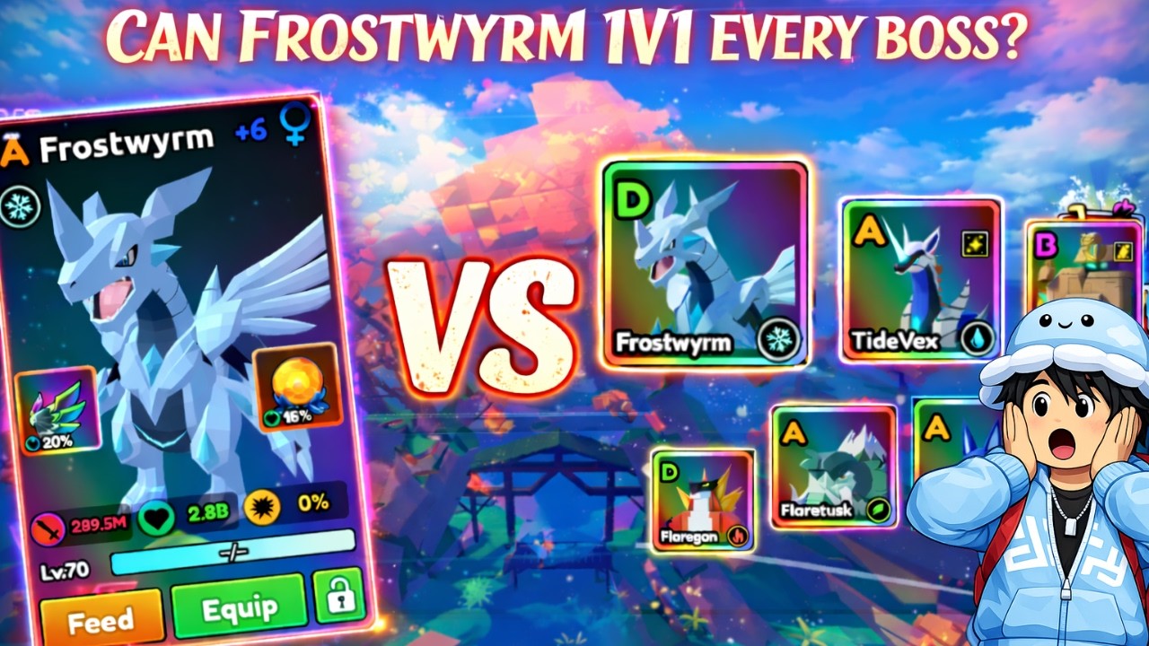 Every Boss vs the NEW BOSS MONSTER!! [Catch a Monster]
