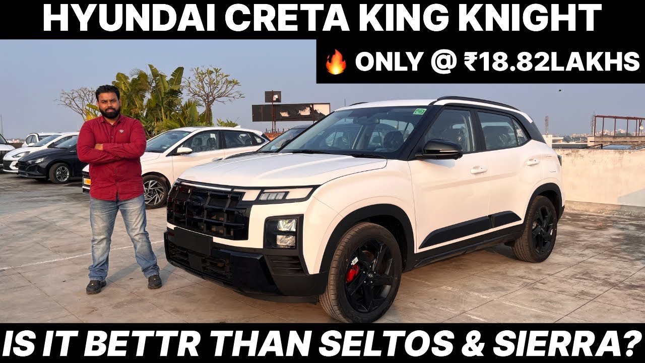 Creta With Luxury Features | Hyundai Creta King Knight | New Creta Variant |  Only @ ₹18.82Lakhs | 