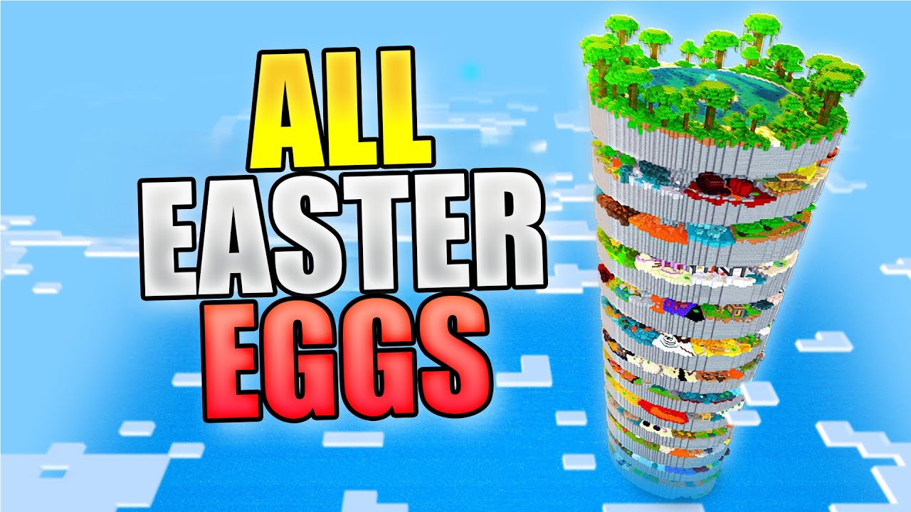 Parkour Spiral 3 - All Easter Eggs
