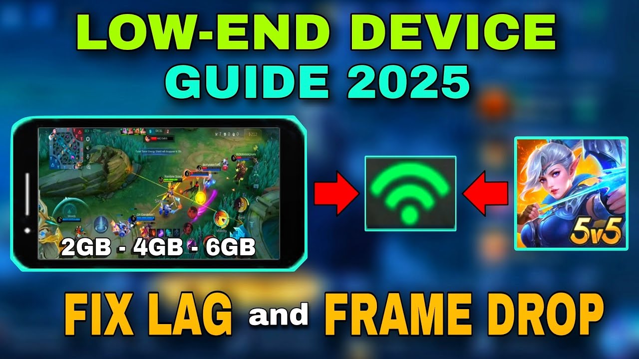 FIX LAG & FRAME DROPS in Mobile Legends | Best Settings for Low-End Devices (2025 Guide!)