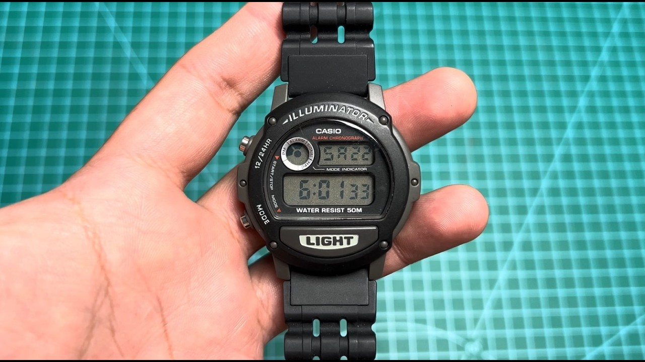 Chỉnh Giờ Đồng Hồ Casio W-87H (Setting Watch Casio W-87H)