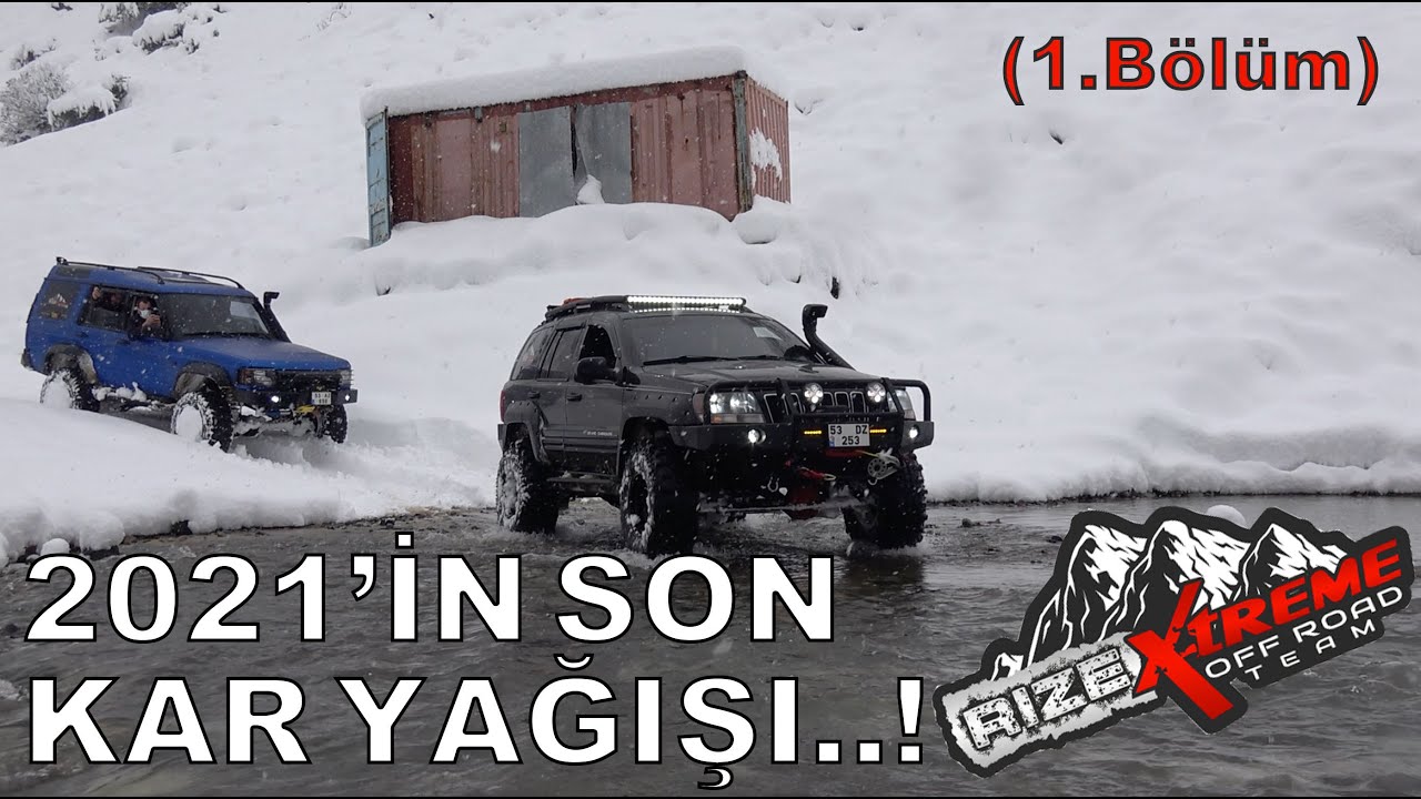 2021'İN SON KAR YAĞIŞINI DEĞERLENDİRDİK (1. Bölüm). RİZE EXTREME - W/RECEP BAYRAKTAR - ALİ SAMANGÜL
