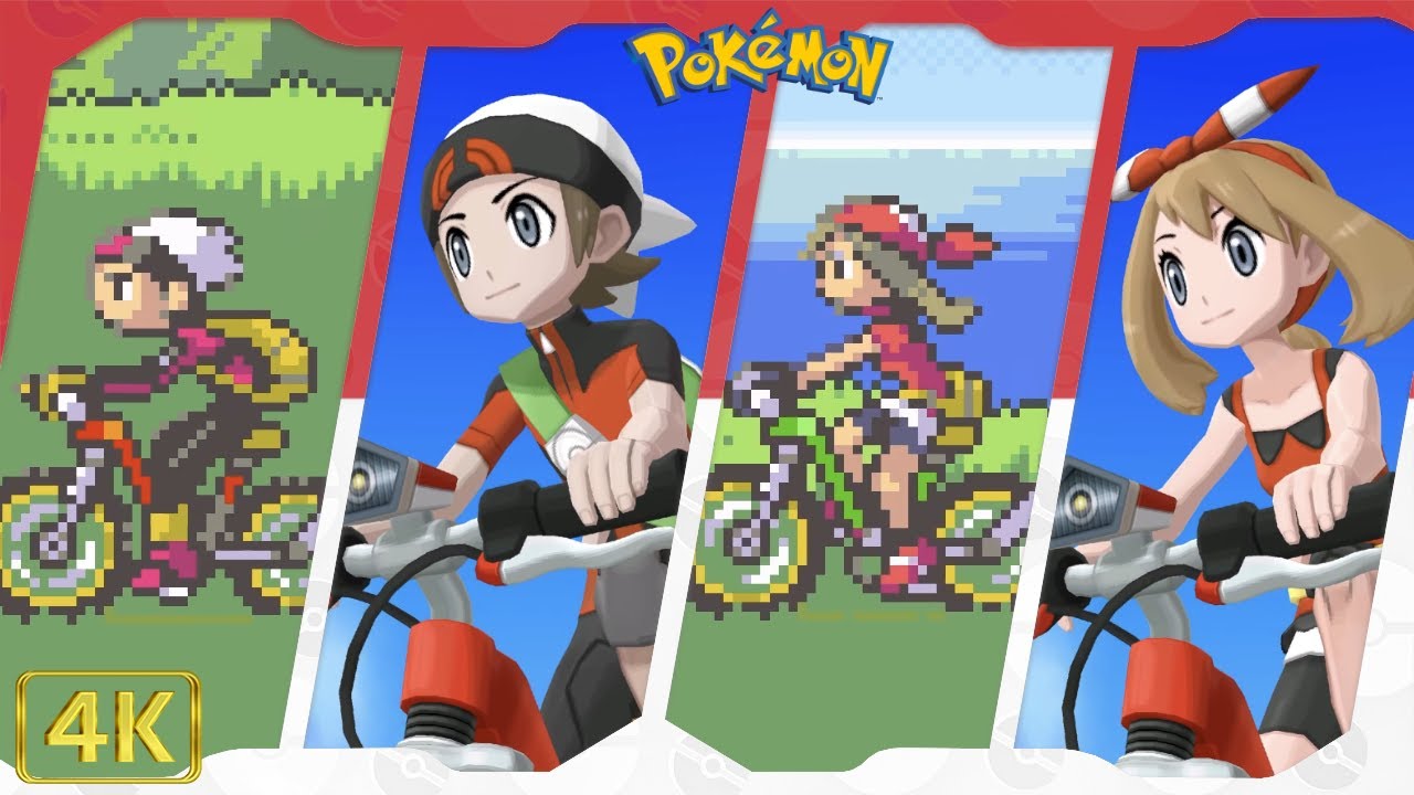 Pokemon Omega Ruby & Alpha Sapphire ⁴ᴷ Opening & Title Screen comparison (GBA vs 3DS)