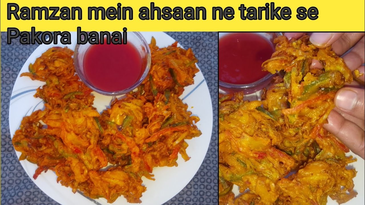 Ramadan Special| Vegetable Chinese Pakora Golden Crispy & Crunchy Recipe By Cooking with maria umer 