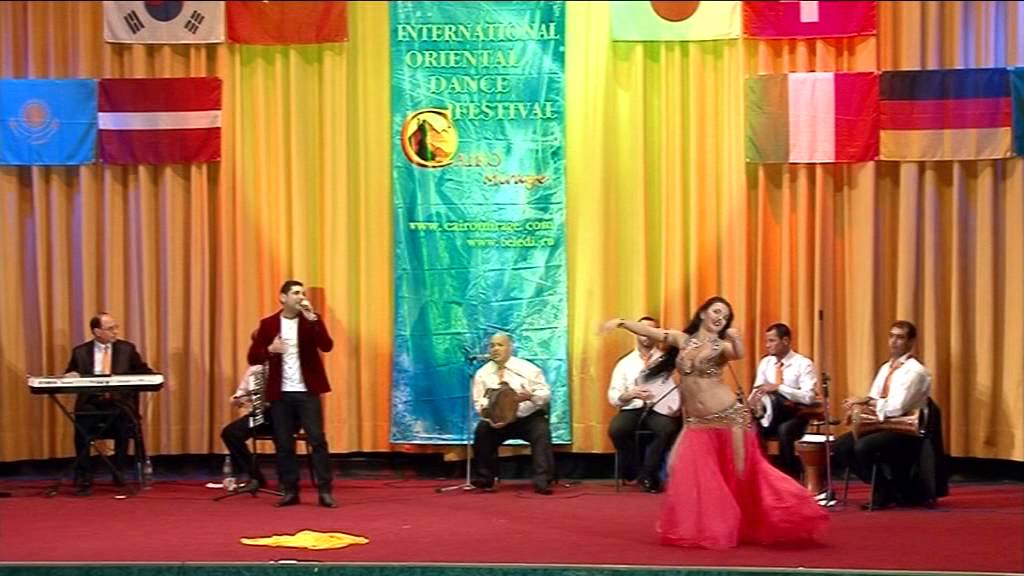 Kristina Kozhul. The Winner of Raqia Hassan's Cup. Fi youm we leila+baladi+drum. Cairo Mirage 2015