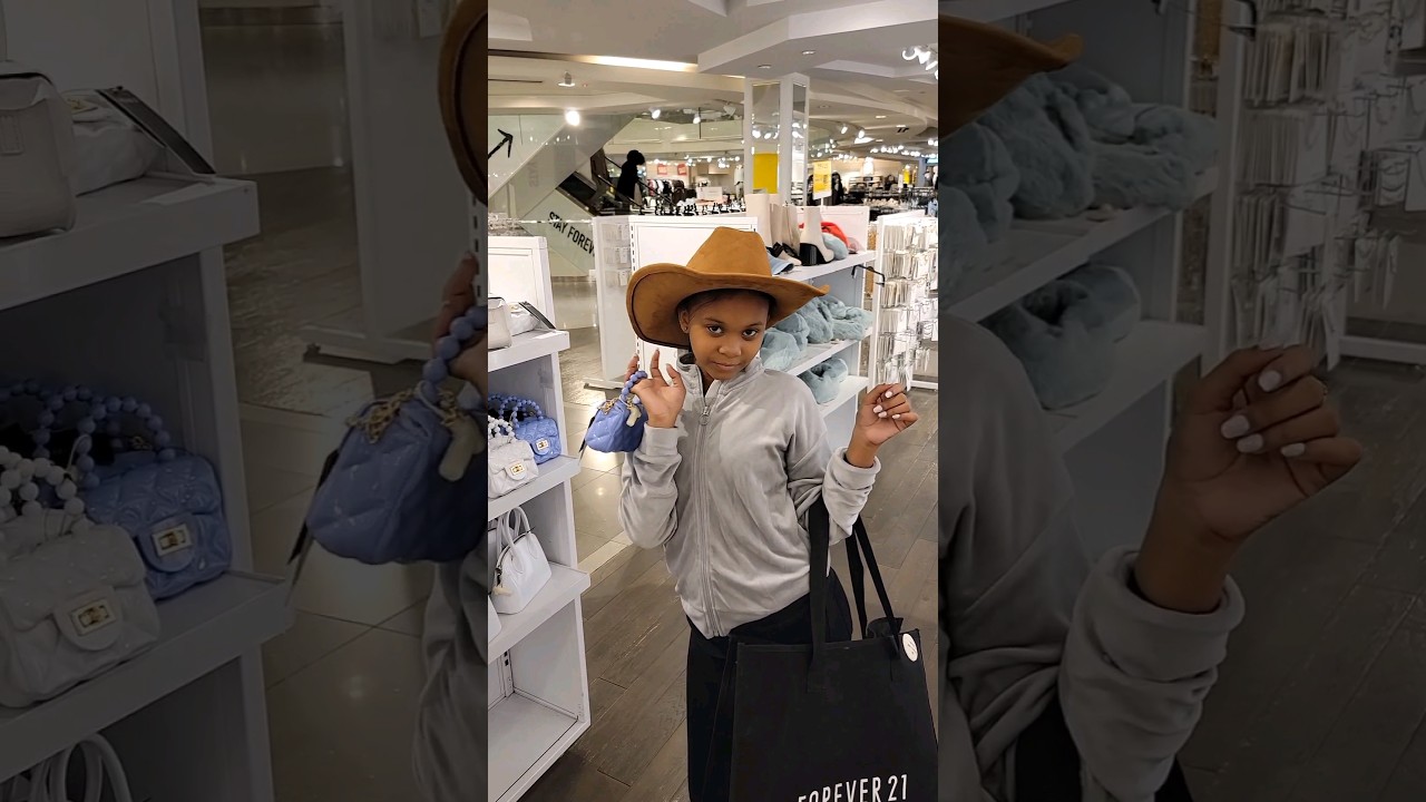 11 year old "no budget" shopping trip at 