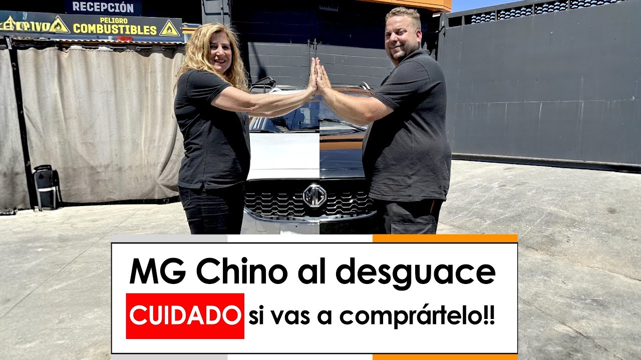 MG Chino al desguace. Cuidado si vas a comprártelo! #desguace #desguacesmotocoche #motocoche   #mg