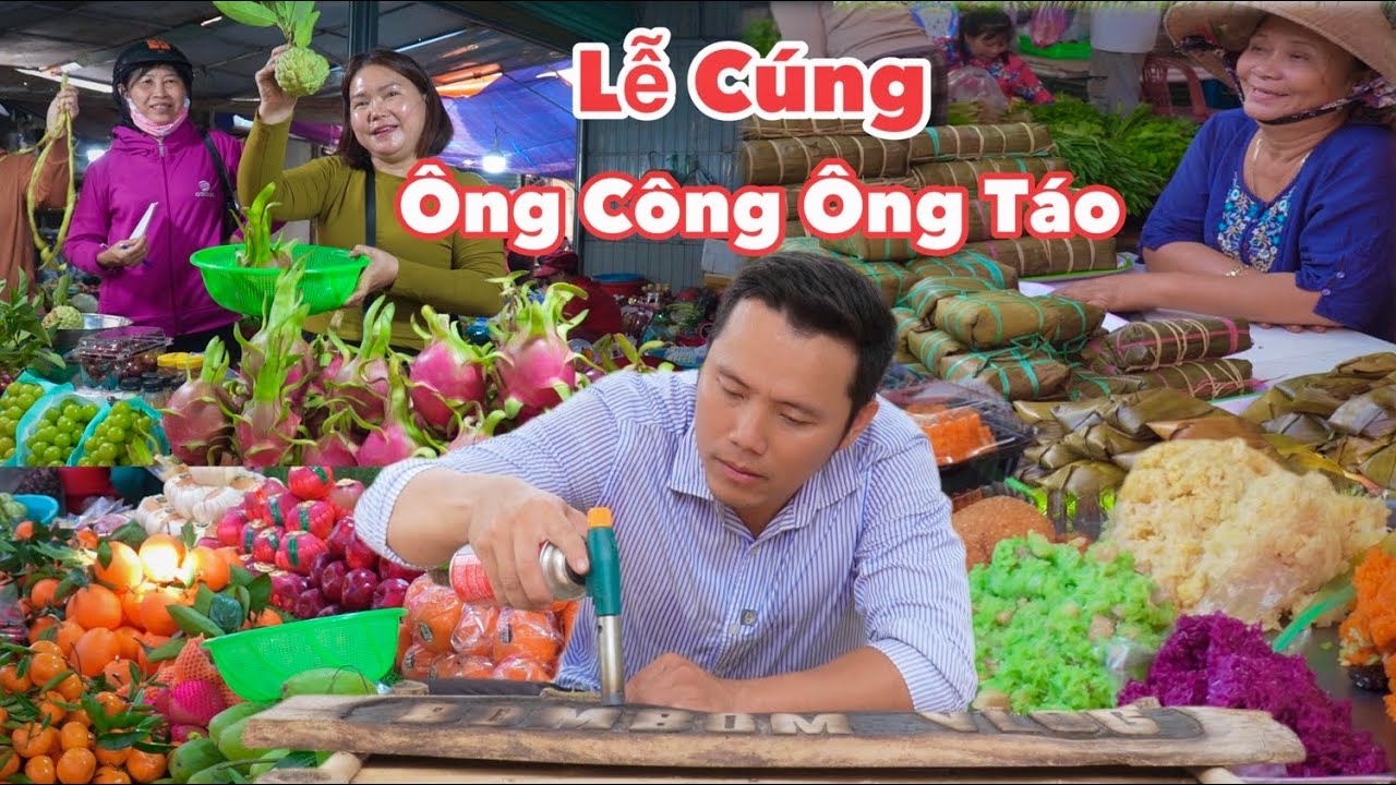 Lễ Cúng Tiễn Ông Công Ông Táo 23 Tháng Chạp & Tết Đã Về Rất Gần Rồi #ẩmthực #food #bombomvlog 