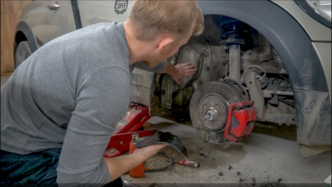 Шумоизоляция Арок Снаружи на Mini Cooper S!Своими Руками!Что Изменилось?