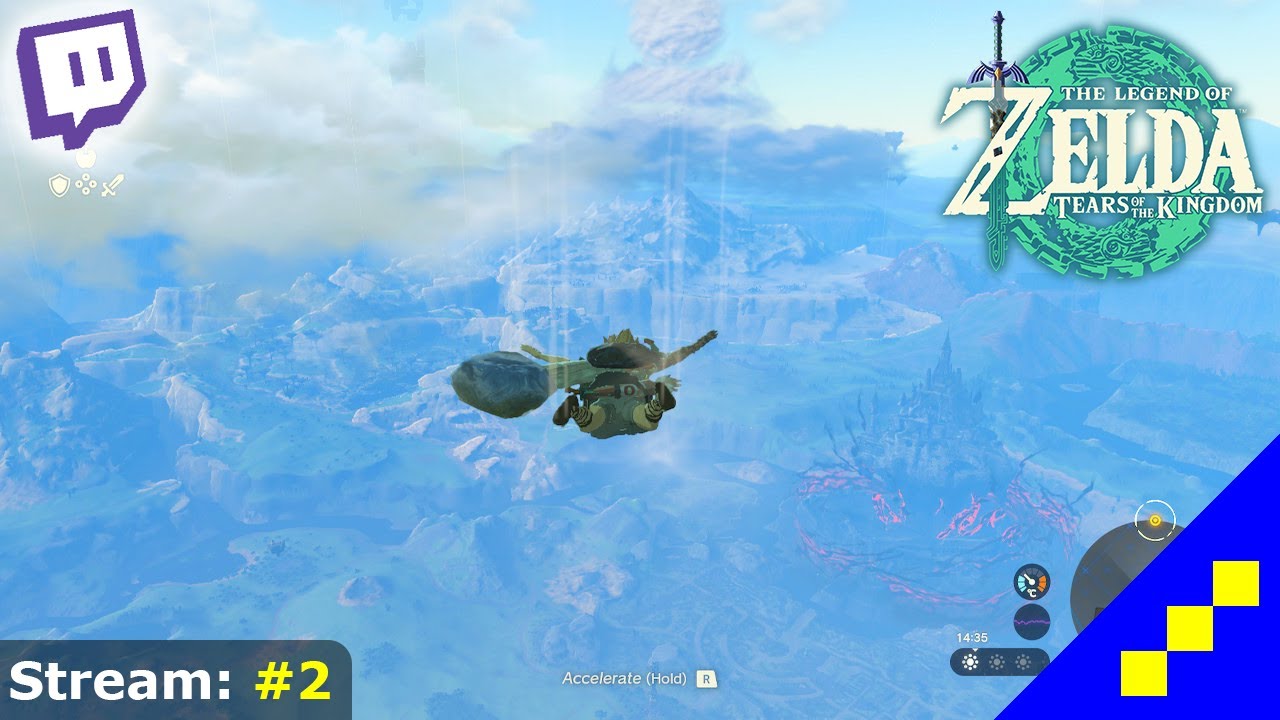 Lets see if we can get past the tutorial now... | Zelda TOTK #2 | 14/5/23 Twitch Stream VOD