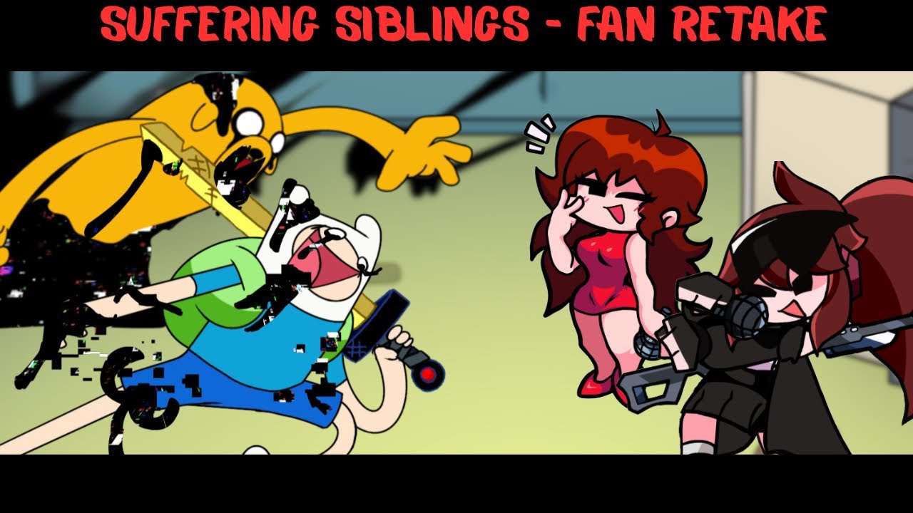 Suffering Siblings Fan Retake But TactieV2 & GF Sing It I Lem0dy Mix I FNF COVER
