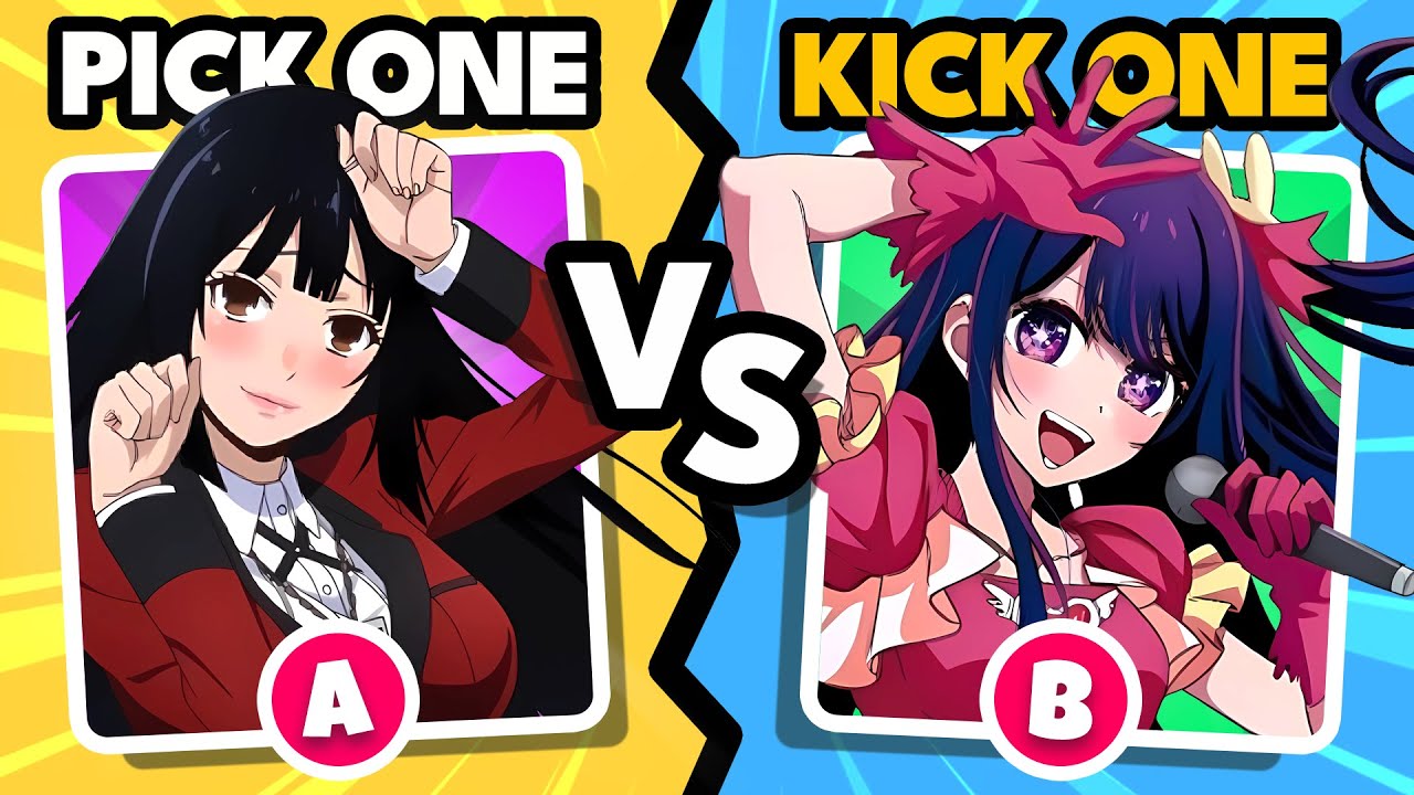 Pick One Kick One Anime Character Edition✅❌ | Ultimate Anime Quiz🔥
