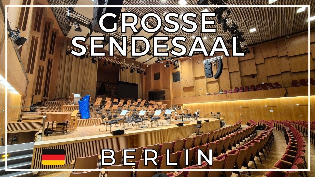 Inside the Große Sendesaal in Haus des Rundfunks - RBB - Berlin - Germany  - Walking Tour