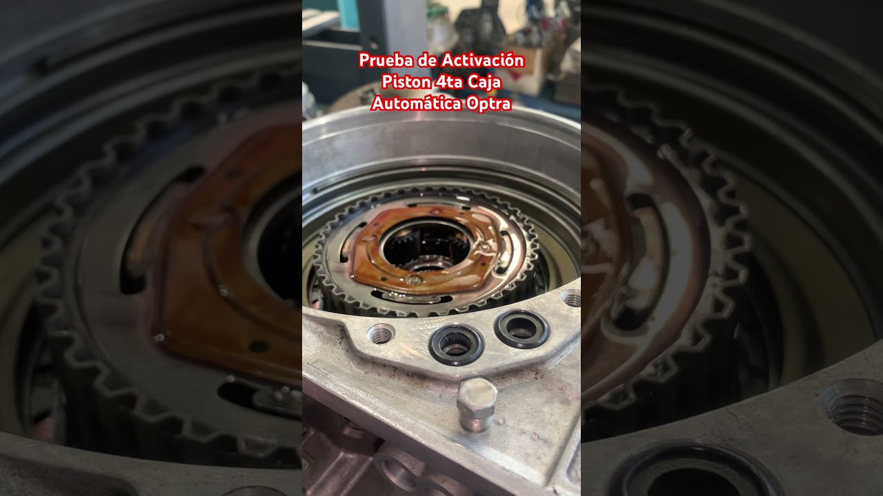 Prueba de activación de pistón del tambor de 4ta de caja automática de Optra ZF4HP16