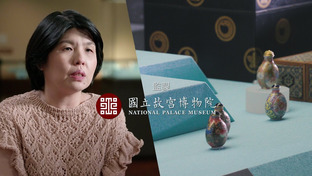 聽我說文物—清 玻璃胎畫琺瑯鼻煙壺